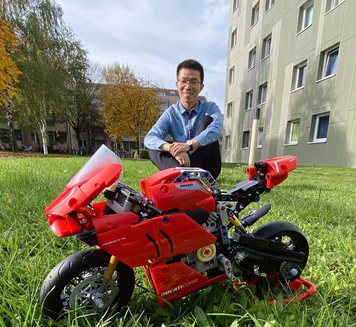 I'm a Lego player both inside and outside the lab. 😉