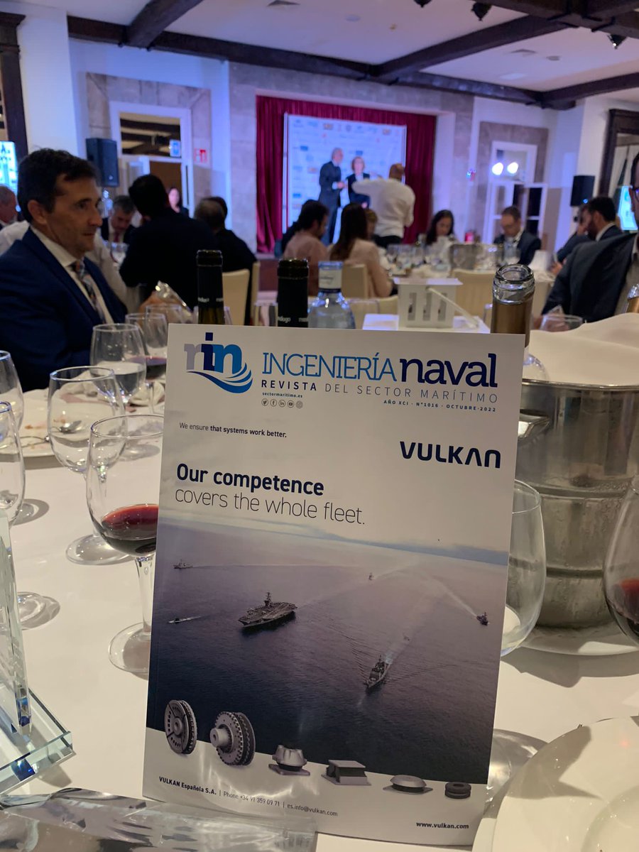 VulkanEspanola's tweet photo. Nos complace participar en el 61 Congreso de Ingeniería Naval e Industria Marítima; encuentro referente de profesionales donde se comparten novedades y se proyecta el futuro del sector naval nacional.
Vulkan Española, tu especialista de confianza desde 1969.
#congresonaval https://t.co/lBECw7sMDb