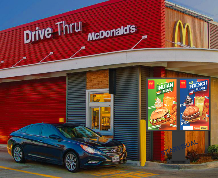 JasmineChen502's tweet image. The benefits of a #drivethrumenuboard are unending. A digital drive-thru menu board has the potential to increase brand equity. 

👉For more product details, please feel free to check:  lnkd.in/gm2q_Z9b

📧 jasmine@starvisualdisplay.com

#QSR #outdoorkiosk #outdoortotem