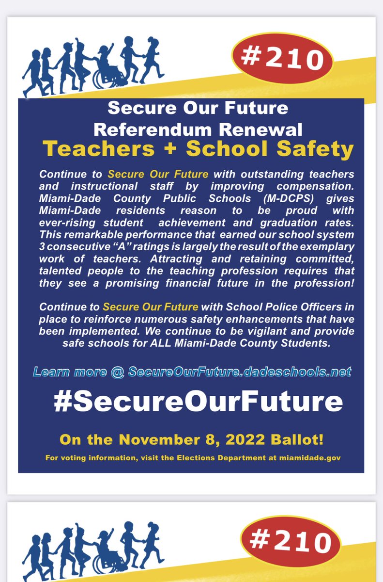 #SecureOurFuture  - Go Vote❗️