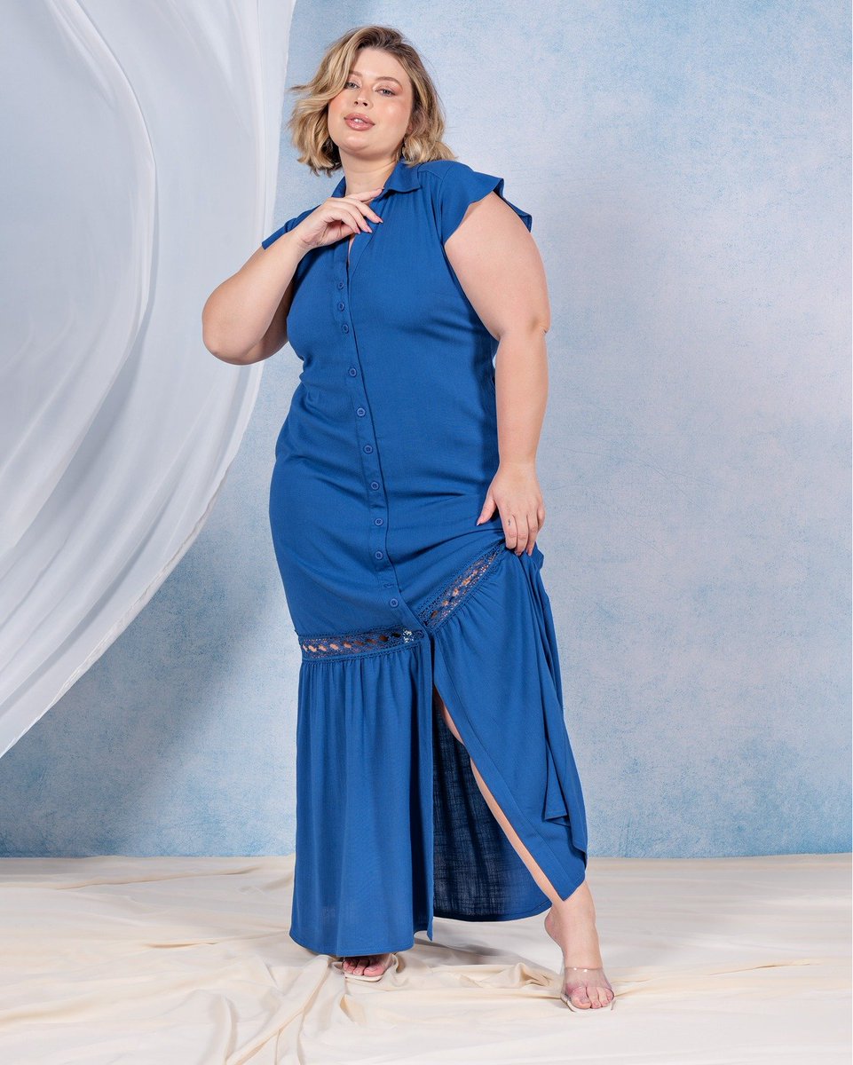 ProgramModa's tweet image. delicadeza dos detalhes e a suavidade da textura e do caimento, se traduzem em modelos flúidos e hiper femininos. Encontre o seu look desejo nas lojas físicas e no site PROGRAM.
---
Vestido Ilha de Prumirim 226198 R$339,90
#plussizefashion #program #programmoda #programplus