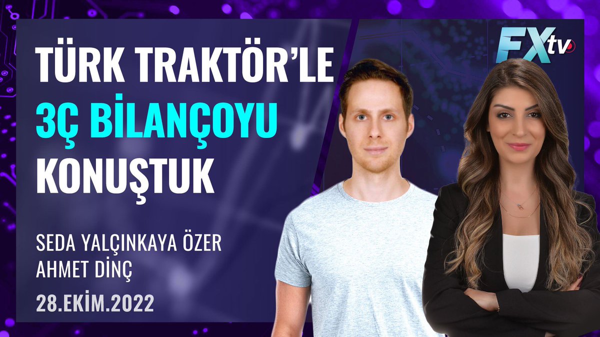 IntegralForexTV's tweet photo. Türk Traktör'le 3Ç22 Bilançoyu Konuştuk | Seda Yalçınkaya Özer - Ahmet Dinç
Yeni video yayında! https://t.co/ZLAooTnQVp
@sedayalcinkaya_ 
#türktraktör #ttrak #bilanço #borsa #bist100 #cuma #piyasa #yatirim #integralyatirim #integralfxtv #integralforextv https://t.co/i3D3b5iS82