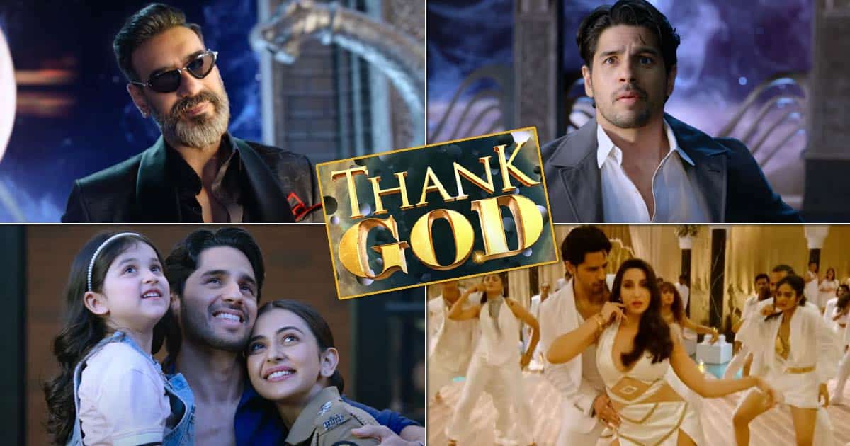 unbigotedrizvi's tweet photo. Watched #ThankGod, a fantasy comedy drama film directed by Indra Kumar, starring @ajaydevgn, @SidMalhotra, @Rakulpreet . It is a remake of the Danish film #SorteKugler.
It is a badly directed movie with half baked screenplay. #SidharthMalhotra's performance was below avg. https://t.co/oOSyYjFpuX
