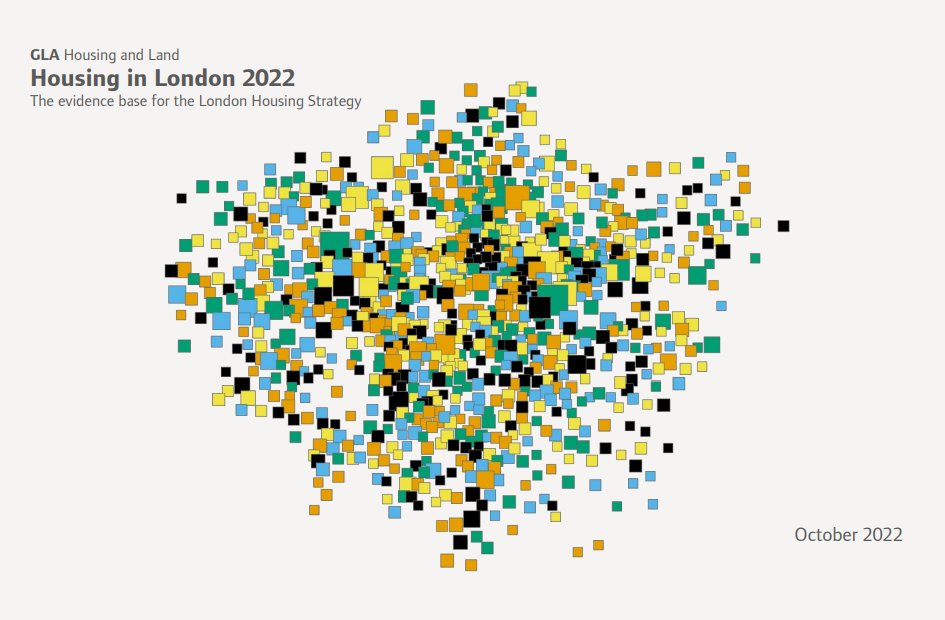 The GLA has published the 2022 edition of its Housing in London report, the evidence base for the Mayor's London Housing Strategy data.london.gov.uk/housing/housin…

A thread of highlights follows ...