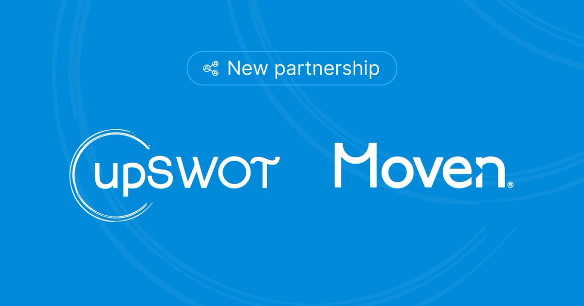 We are excited to announce the #newpartnership with <a href="/movenenterprise/">Moven</a>.  By joining forces with upSWOT, Moven will be able to provide the SMBs with a wide array of embedded finance tools to achieve financial success.