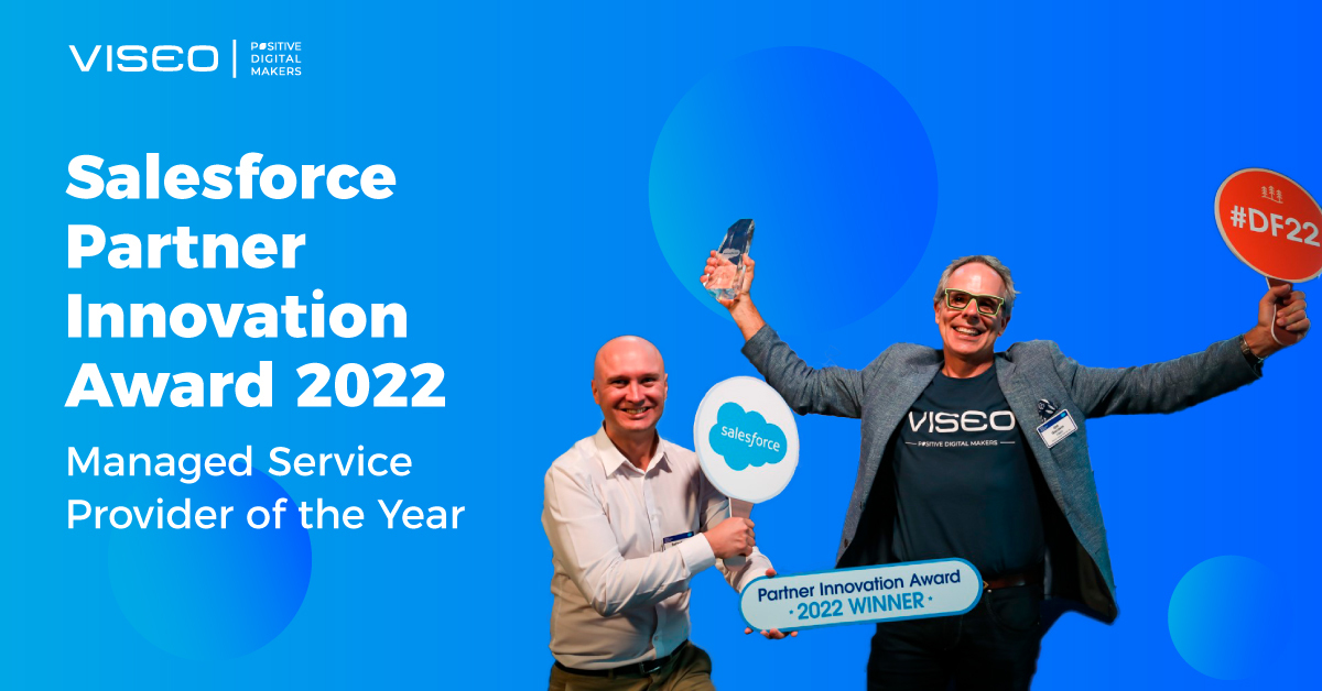 VISEOIberia's tweet photo. En VISEO estamos orgullosos de haber recibido el premio Salesforce "Managed Services Provider Partner del año", el cual supone un reconocimiento a nuestra voluntad de comprometernos con nuestros clientes y su éxito.

Lee el artículo completo aquí 👉 https://t.co/LsiqQTDQWY https://t.co/BZq7dP4z2s