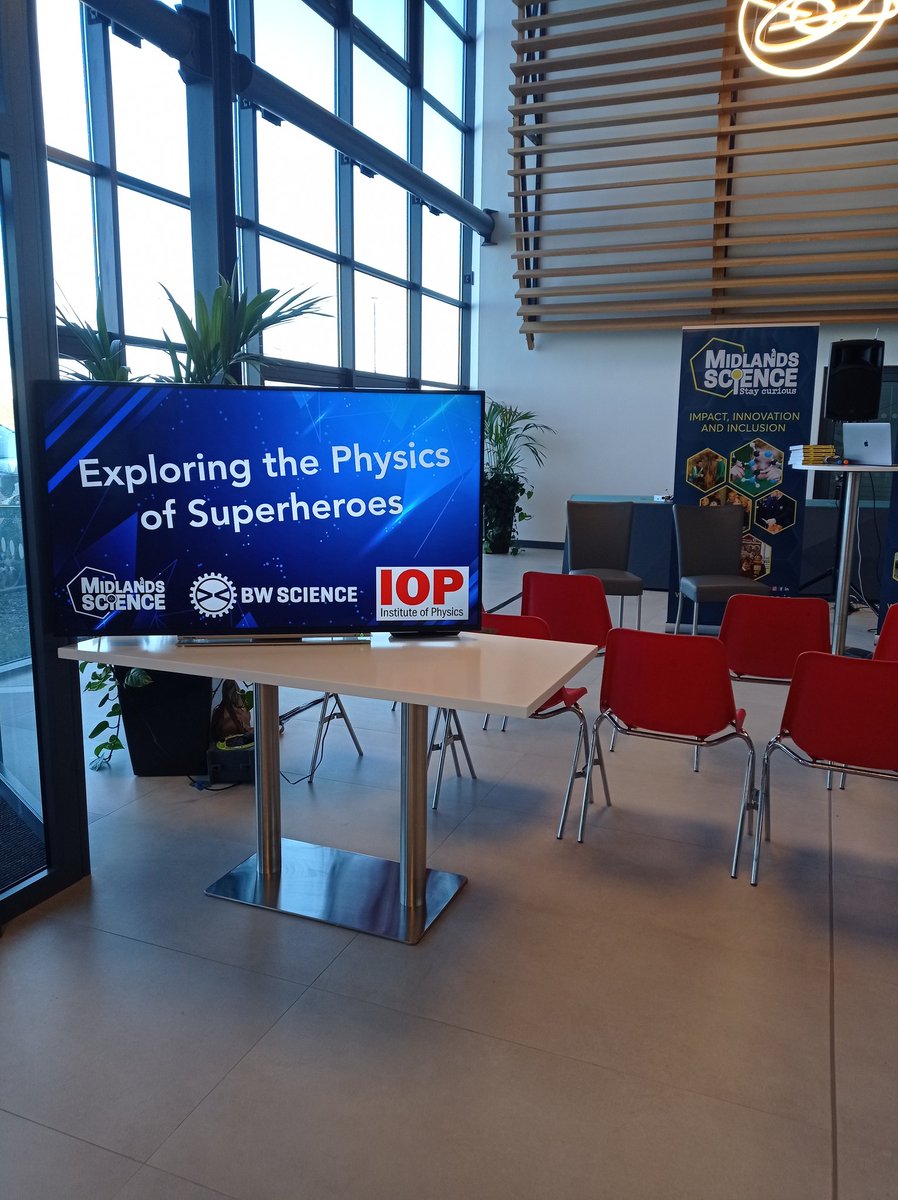 A fantastic morning at the National Science Park in Mullingar, listening to presentations from the young people on the <a href="/midlandsscience/">Midlands Science</a> Superhero Science project.

Brilliant ideas, from solving the housing crisis using quantum, to medical physicists with x-ray vision!