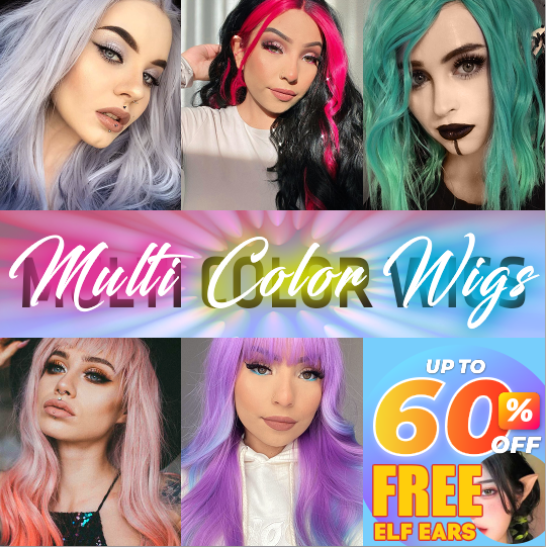 wigisfashion's tweet photo. Today's style: Multi-color Wigs π
πhttps://t.co/GCSuiHD3Gy
#wigisfashion #wigs #cosplay #makeup #lacewigs #wavywigs #gorgeoushair #hairstyle #pastelhair #haircolor #splitcolorhair #blondewig #bluewig #gingerhair #braidstyles #Halloween #colorfulhair #colorfulwig https://t.co/vUXEDyWnKd