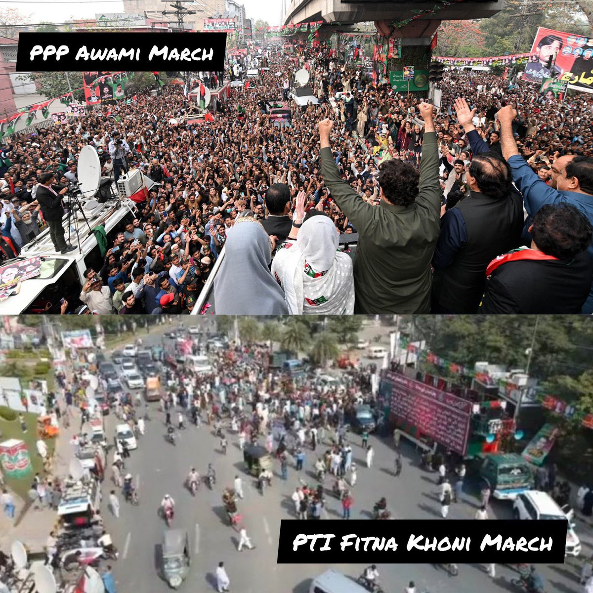 AsmatMalik111's tweet image. #PPPLongMarch  
اور
#PTILongMarch 
میں فرق.....

#longMarchRejected #خونی_مارچ_نامنظور 
#خونی_درندہ_عمران_خان