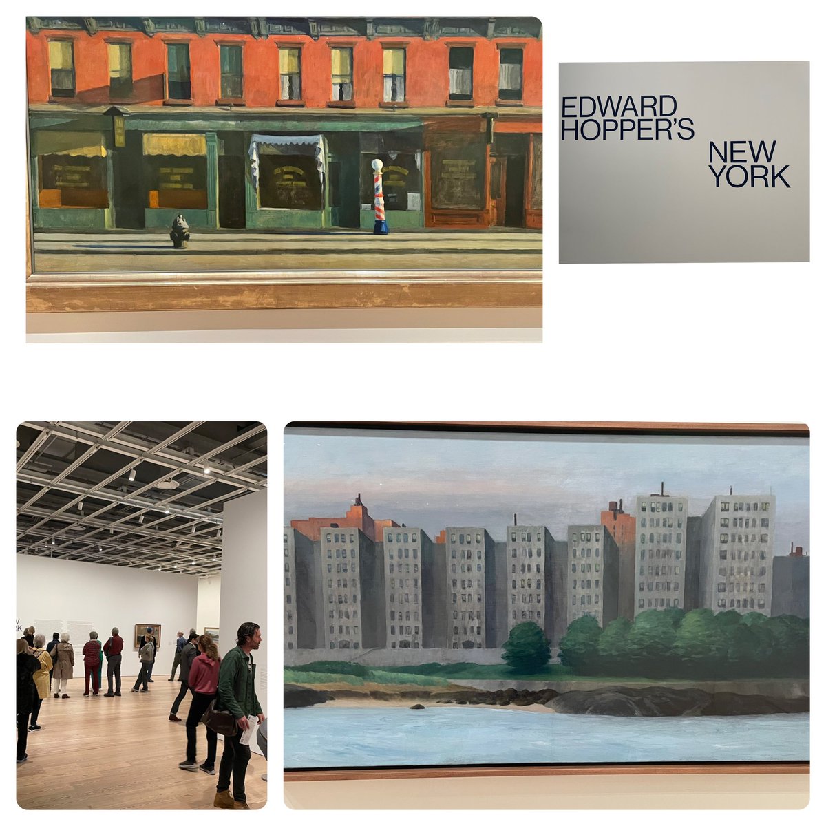 Touring the new Edward Hopper’s New York show at <a href="/whitneymuseum/">Whitney Museum</a> with the curator was a rare treat!  <a href="/BofA_News/">Bank of America News</a> delighted to be the sponsor of this important exhibition!