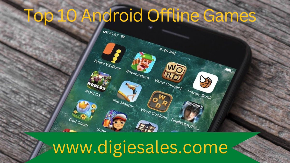 digiesales's tweet image. Top 10 Android Offline Games That Can Be Played Without Internet
#topandroidgames
#offlinegames
#games 
There is a wide variety of Android Offline games on the play store, but the question is, which one is best for more...
digiesales.com