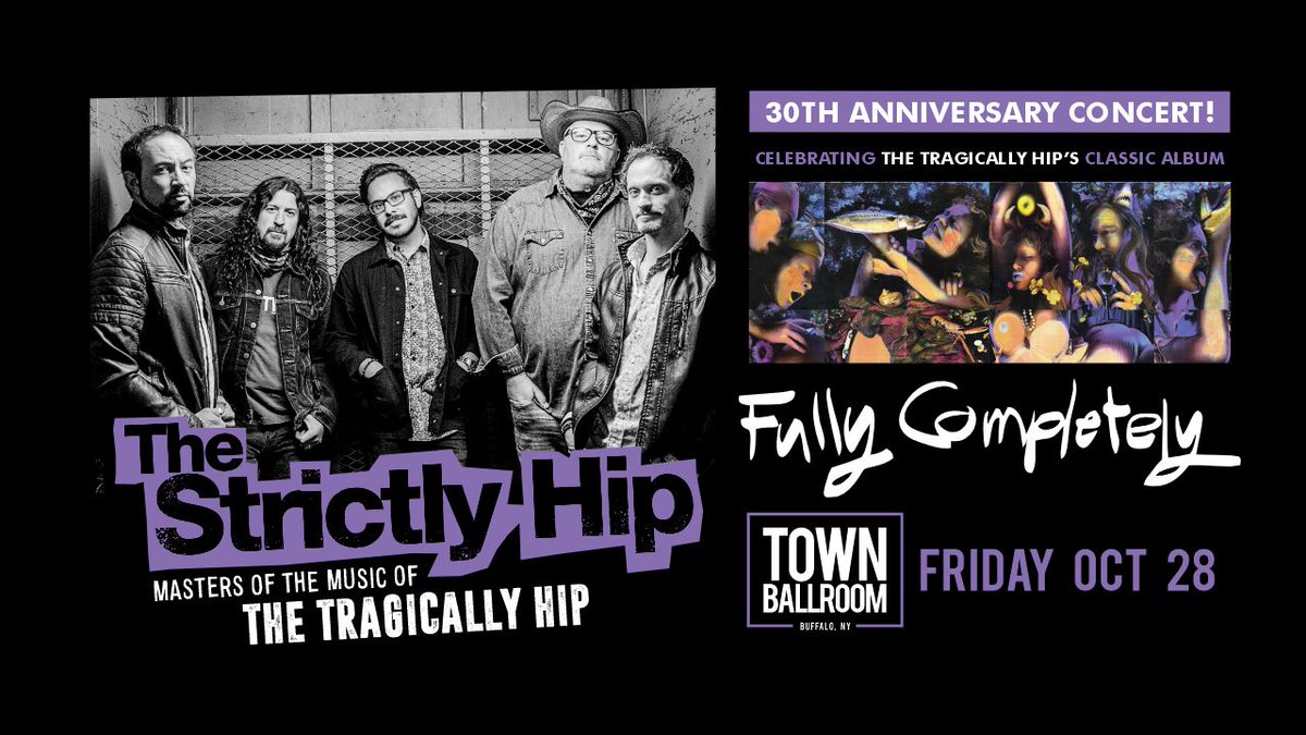 FrankNicastro85's tweet photo. Tonight @TheStrictlyHip is Live @townballroom 8pm showtime. @OxfordPennant unveiling of @thehipofficial new Pennant line. #fullycompletely #thehip #oxfordpennant #Buffalo https://t.co/p5cYzrD4Sx