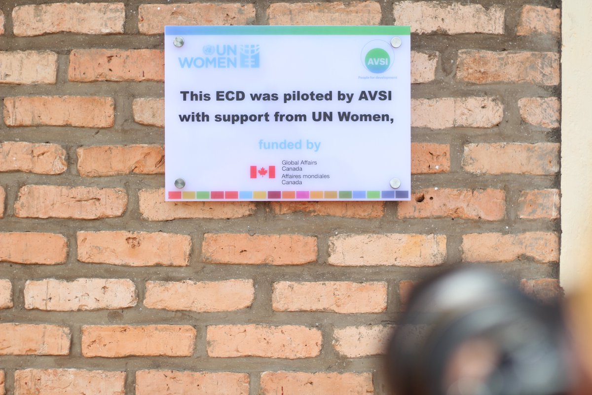 avsirwanda's tweet photo. Now: We launched Itetero ECD center in Ngera / @NyaruguruDistr. This will give a conducive environment for single mother's BAHONEZA cooperative and community members to provide childcare services thus resulting in reducing unpaid care work &amp; increase their economic productivity. https://t.co/isvP7O9htB