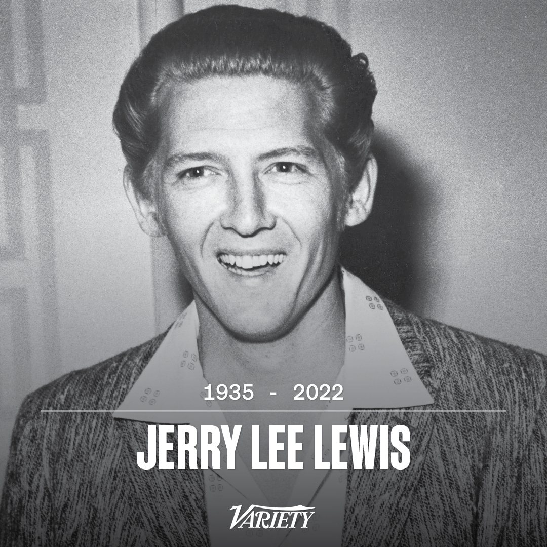 RT @Variety: Jerry Lee Lewis, Rock Pioneer and ‘Great Balls of Fire’ Singer, Dies at 87 https://t.co/bqMpO6K8nG https://t.co/nMVyCWLqG3