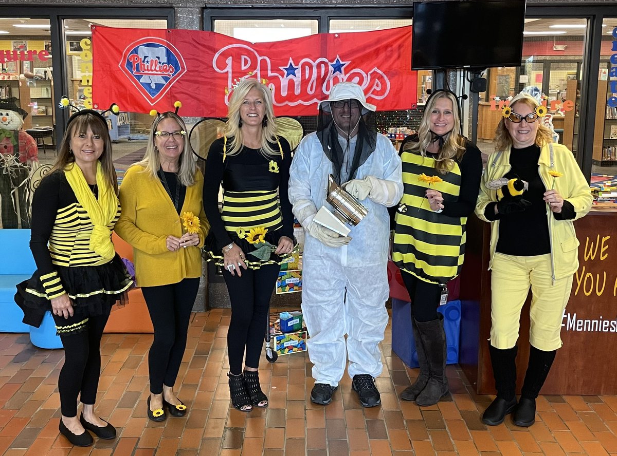 Mennies School Office Staff. BEE happy and GO PHILLIES!!!! #schoolspirit #gophillies #menniesproud

<a href="/6abc/">Action News on 6abc</a> <a href="/NBCPhiladelphia/">NBC10 Philadelphia</a> <a href="/CBSPhiladelphia/">CBS Philadelphia</a> <a href="/NorEasterNick/">Nick Pittman</a> <a href="/thedailyjournal/">thedailyjournal.com</a> <a href="/VLDSchools/">Vineland Public Schools</a>