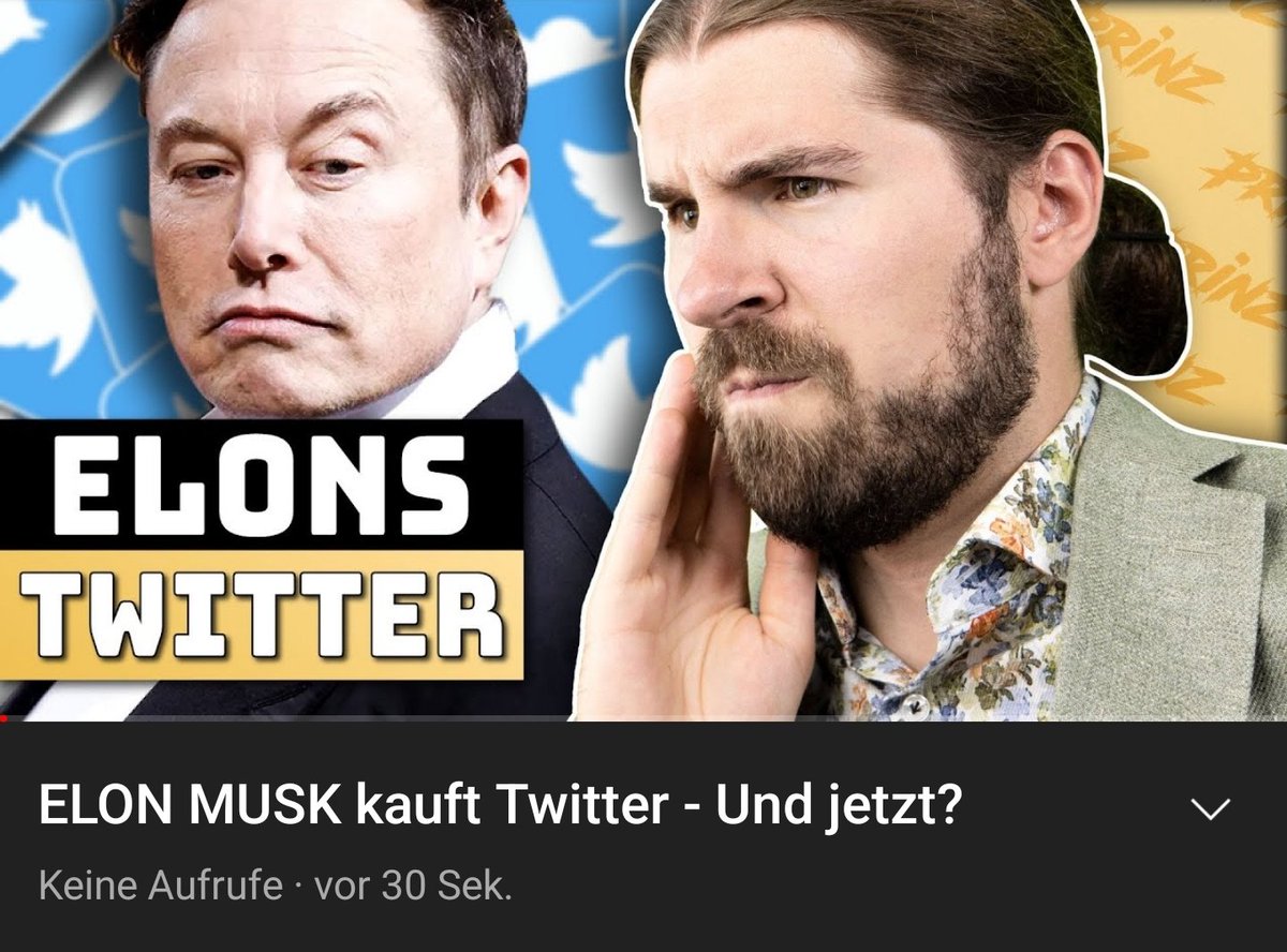 Hab gehört, wir überlassen Twitter jetzt den Rechten und haben jetzt alle Panik? Überlegt euch das nochmal. #ELONMUSK #TwitterTakeover youtu.be/FEIk4HPpxRs