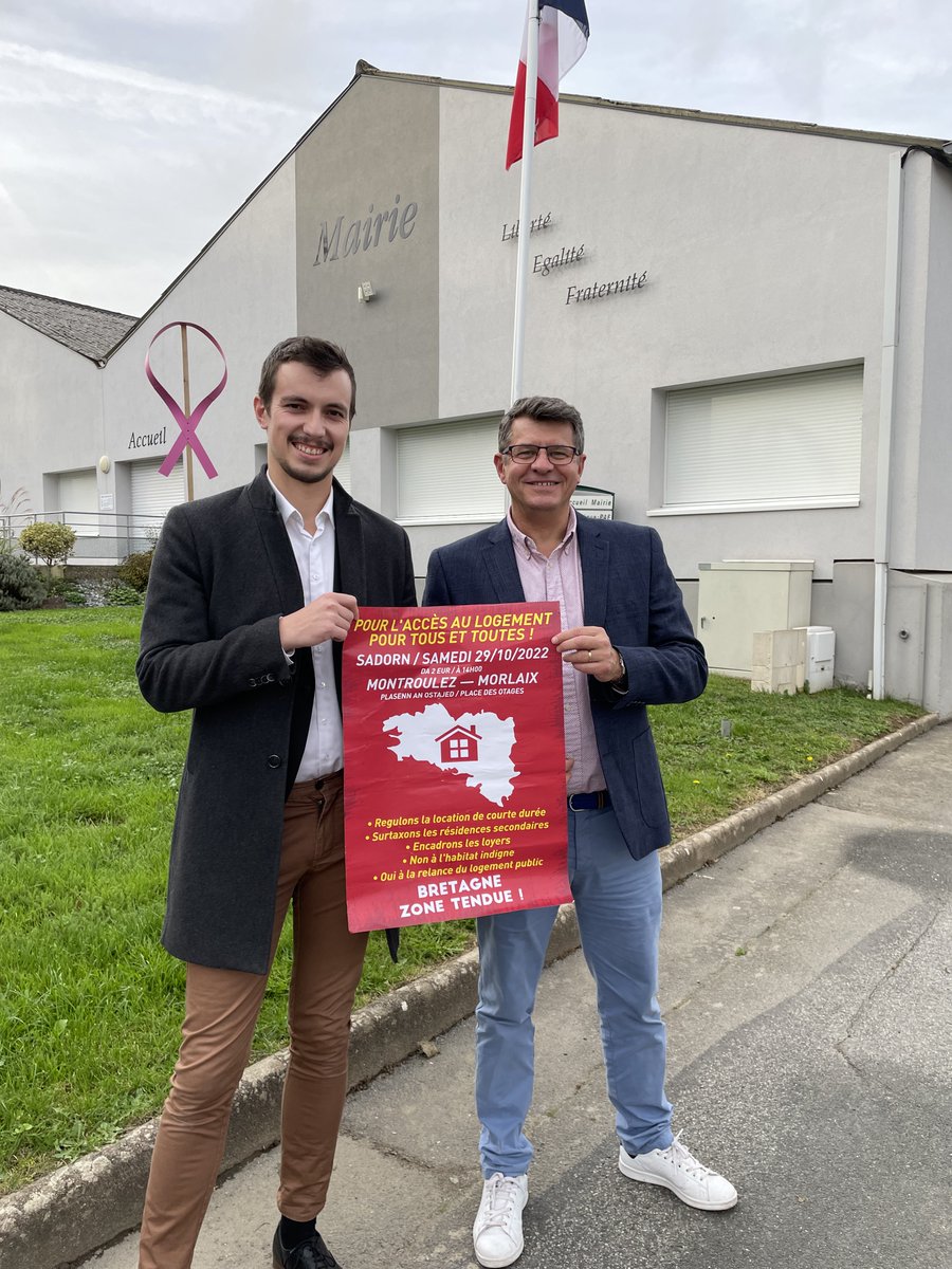Cintré en commun (@cintreencommun) on Twitter photo #Cintré à un nouvel élu, Gérald Duval est devenu conseiller municipal suite à la démission de Christine Georges. L'occasion de rappeler notre soutien à la mobilisation de <a href="/TTendue/">Tregor Argoat Goelo Zone Tendue</a> à Morlaix pour inscrire la #Bretagne en zone tendue et avoir toutes et tous accès à un logement ! #Cintré à un nouvel élu, Gérald Duval est devenu conseiller municipal suite à la démission de Christine Georges. L'occasion de rappeler notre soutien à la mobilisation de <a href="/TTendue/">Tregor Argoat Goelo Zone Tendue</a> à Morlaix pour inscrire la #Bretagne en zone tendue et avoir toutes et tous accès à un logement !
