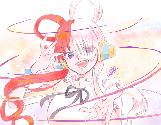 #このタグを見た人は推しの初描きと現在の絵を載せる 1枚目←      →n枚目 