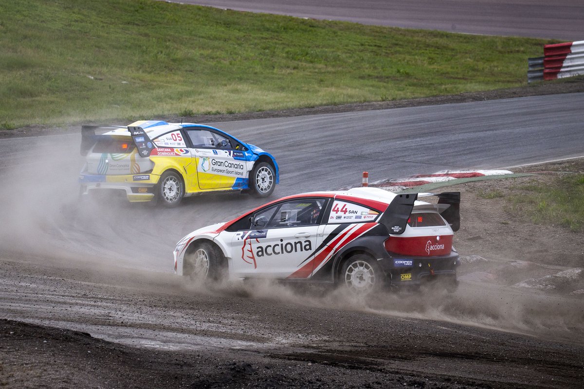 Pablo Suárez, Laia Sanz, Carlos Checa y Pepe Arqué completan el cuarteto de españoles en el World Rallycross de Barcelona 🇪🇸

¡Mucha suerte a los cuatro! 🍀🔝

#Rallycross #RX2e

✍️➡️ cerx.rfeda.es/actualidad/c/0…