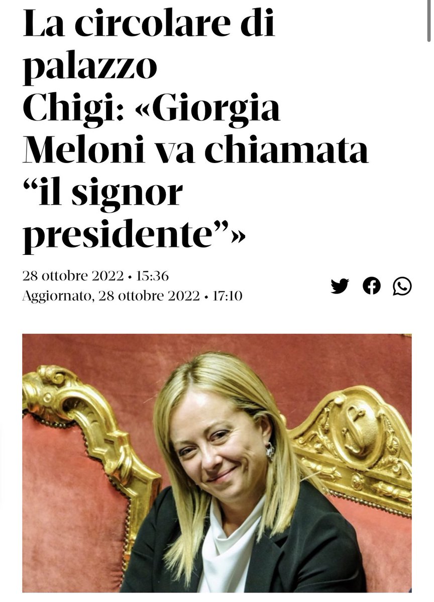 GiuseppeConteIT's tweet photo. Sissignora! Gradiremmo sapere da Palazzo Chigi anche come vuole sostenere famiglie e imprese sul carobollette, visto che “il” Presidente del Consiglio nel suo discorso di fiducia non ci ha dato nemmeno un indizio. https://t.co/wyge0UOv6N