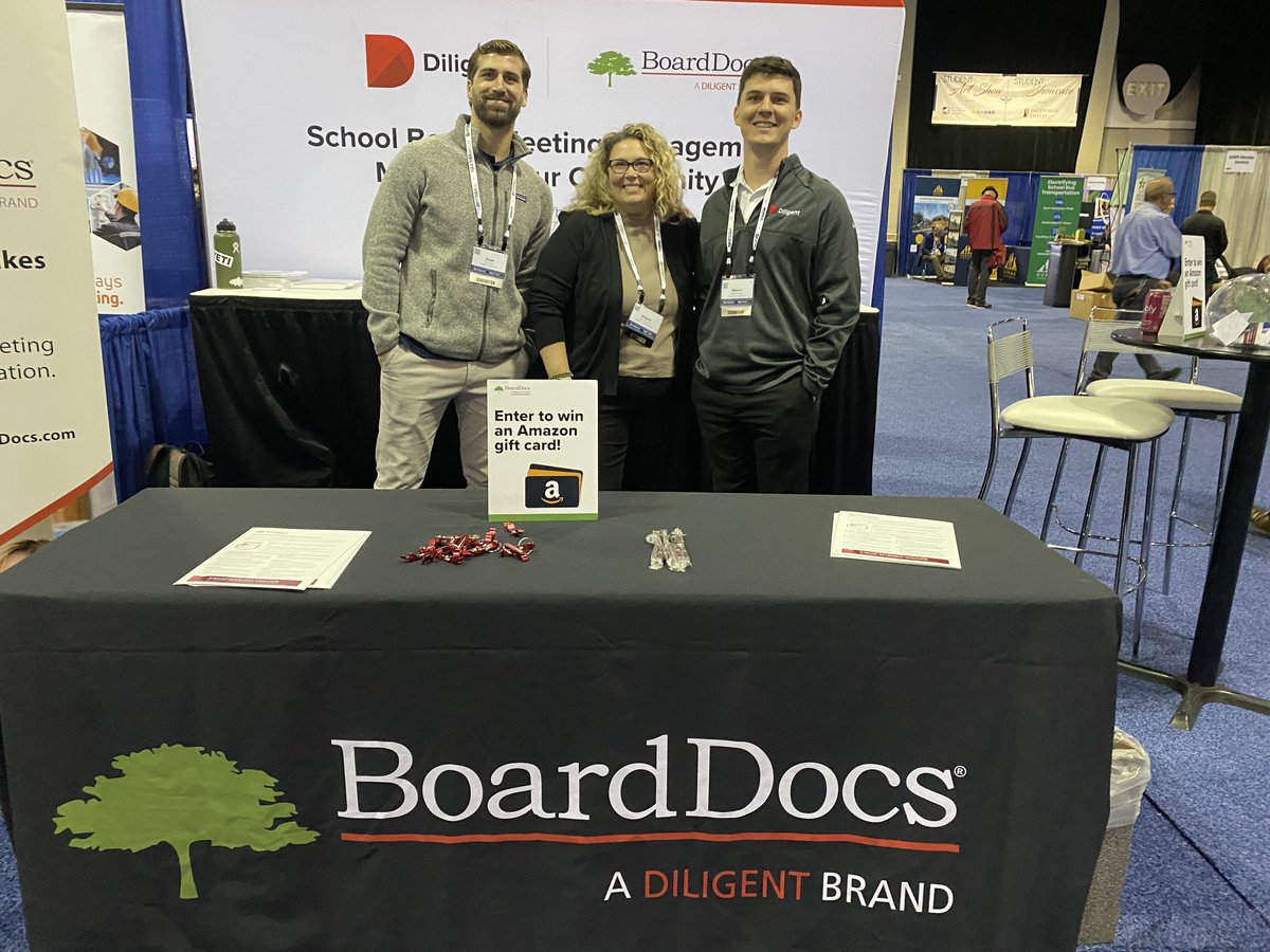 boarddocs's tweet image. We are at @nyschoolboards Annual Convention and Education Expo! We&apos;re looking forward to connecting with our clients, meeting new leaders in public education, and sharing what&apos;s new in modern governance. Stop by and see us at booth 915! #ModernGovernance