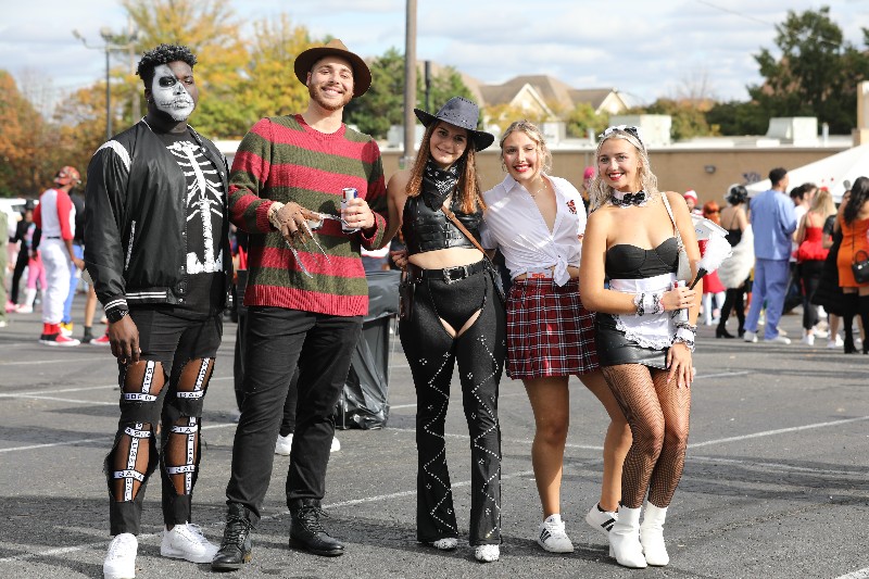 Tomorrow's the BIG DAY! 💀🍻  Check-in starts tomorrow at 12 pm at the Pub Crawl Party 🎉 Lot (300 N. Brevard Street).

Enter our Halloween 🎃 Costume Contest by posting pics of your Halloween costume to Instagram and tagging us! Buy your tickets now 🎟️ : bit.ly/RBHalloweenTix…