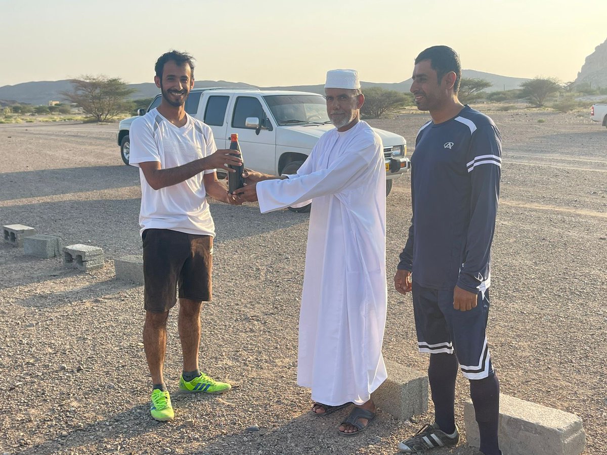 alaaliteam's tweet photo. تم عمل سباق مارثون 100 متر وفاز بالمركز الاول اللاعب مشعل الهنائي https://t.co/937Xrve9No