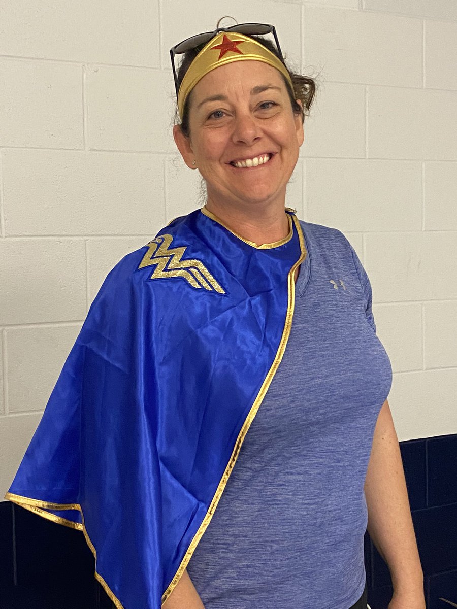 Coach Christensen IS a Wonder Woman! <a href="/pascoschools/">Pasco County Schools</a>