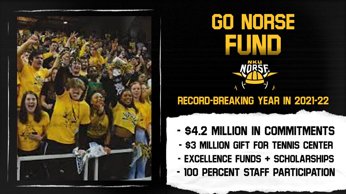 𝗡𝗢𝗥𝗦𝗘 𝗡𝗔𝗧𝗜𝗢𝗡 made it a 𝗥𝗘𝗖𝗢𝗥𝗗-𝗦𝗘𝗧𝗧𝗜𝗡𝗚 𝗬𝗘𝗔𝗥 in 2021-22 👏

We can't wait to 𝗟𝗘𝗩𝗘𝗟 𝗨𝗣 in 2022-23 😤

<a href="/nkuedu/">Northern Kentucky University</a> | #NorseUp