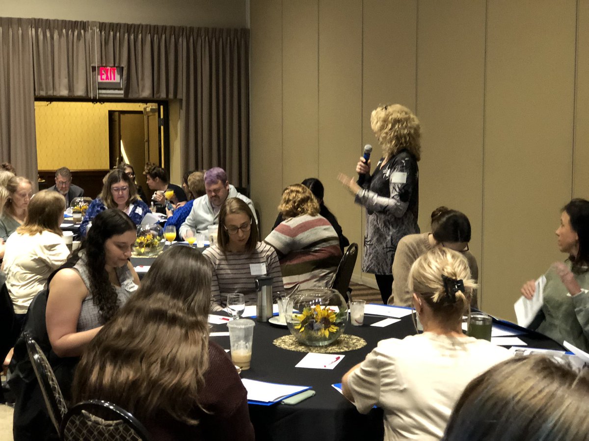 KansasEnglish's tweet photo. Great start to the first day of #KATECon 22! https://t.co/rqavYZJC0B