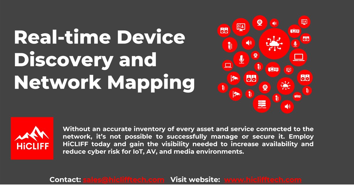 HiCLIFF_Tech's tweet image. Book a live demo to learn more about how HiCLIFF is empowering AV and media teams. sales@hiclifftech.com #software #management #cybersecurity #iot #av #media