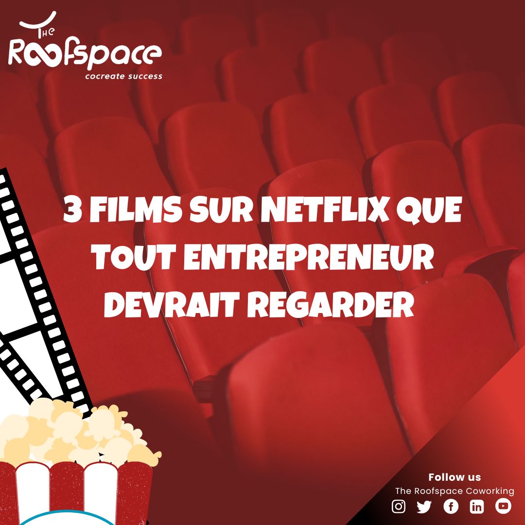 Theroofspace's tweet photo. ⚠️WEEK-END PLANS⚠️
3 films sur @netflix que tout entrepreneur devrait ABSOLUMENT regarder:

1️⃣Le Garçon qui dompta le vent (Film)
2️⃣Self Made (Série): Madam C.J. Walker
3️⃣FYRE: The Greatest Party That Never Happened (Documentaire)

@NetflixFR #TheRoofspace #CoworkingYaounde https://t.co/bHnf52kRdE