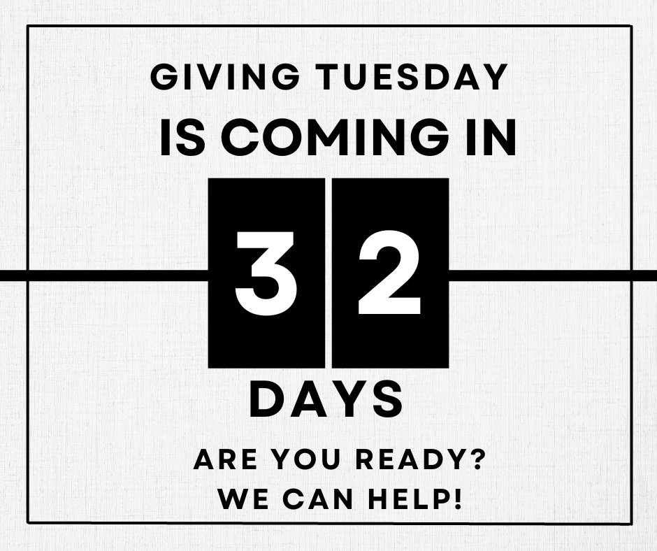 FundingResults's tweet photo. The Season of Giving is here and #givingtuesday is around the corner. Experts are predicting that $3.2 billion will be raised on Giving Tuesday this year. Are you ready? 

Our End of Year Giving Accelerator can help! Contact us today to learn more. https://t.co/lo9ctZ0HD8
