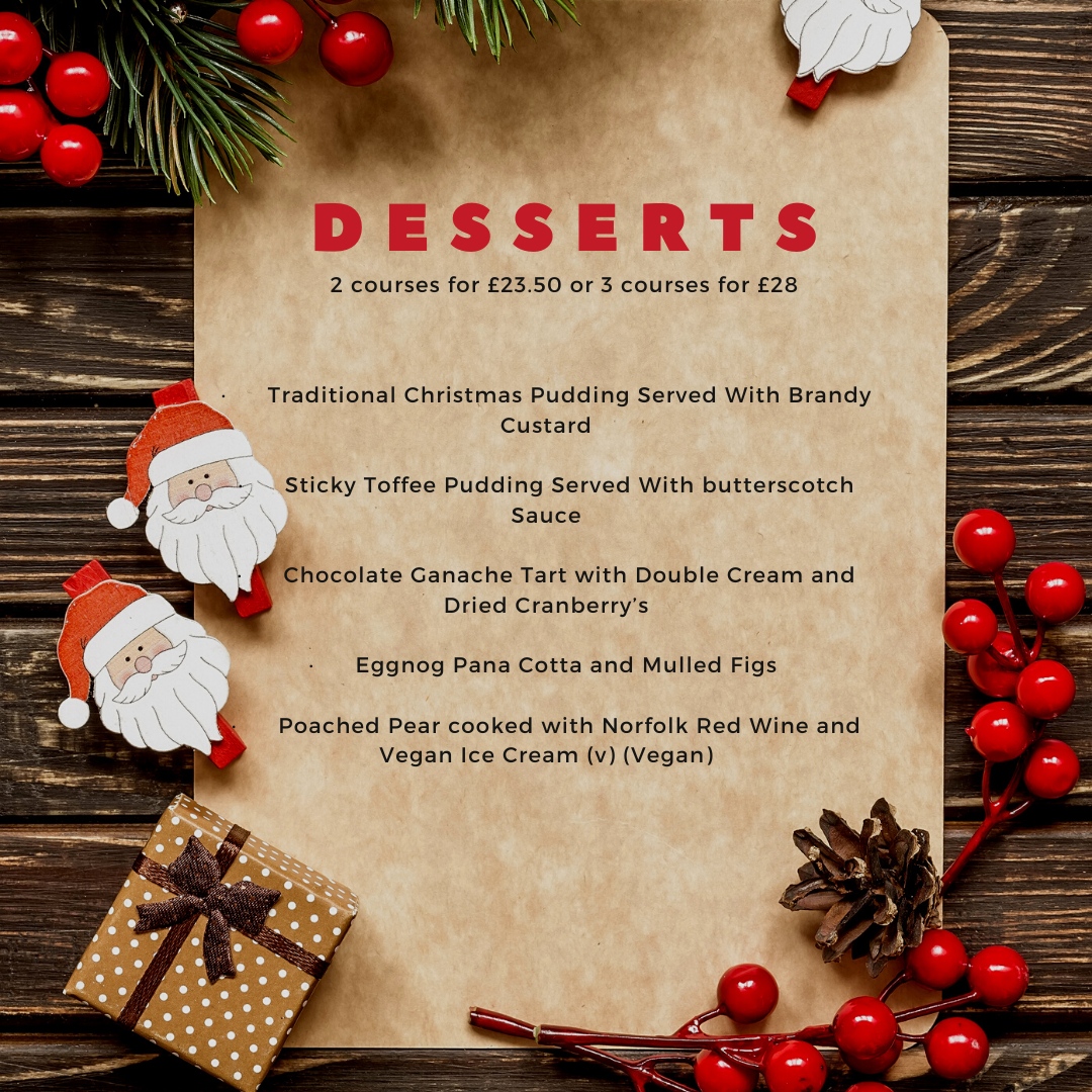 It's never too early to start planning for Christmas 🎄

Check out our new 2022 Christmas Menu 😍

Book your Christmas meals out today 👇

📧 info@gambas.co.uk
📞 01493509523 
🔗 book.simpleerb.com/16778/gambas/ 

#Xmas #ChristmasDinner #XmasMeal #EatOutAtXmas #BarFoodGoodMood #...