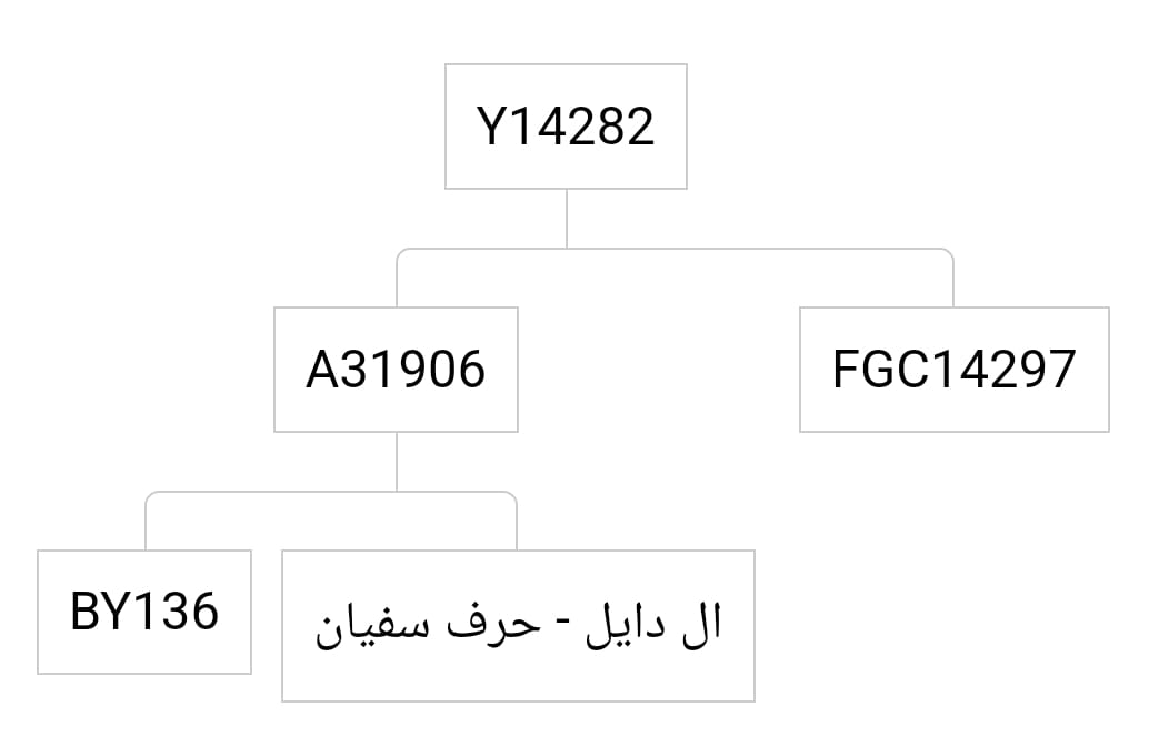 يبدو ان عينة ال دائل تلتقي بالتحور 
BY136
 نحتاج لفحص التحور 
 A31906
 بشكل فردي في العينة للتحقق من ثباته