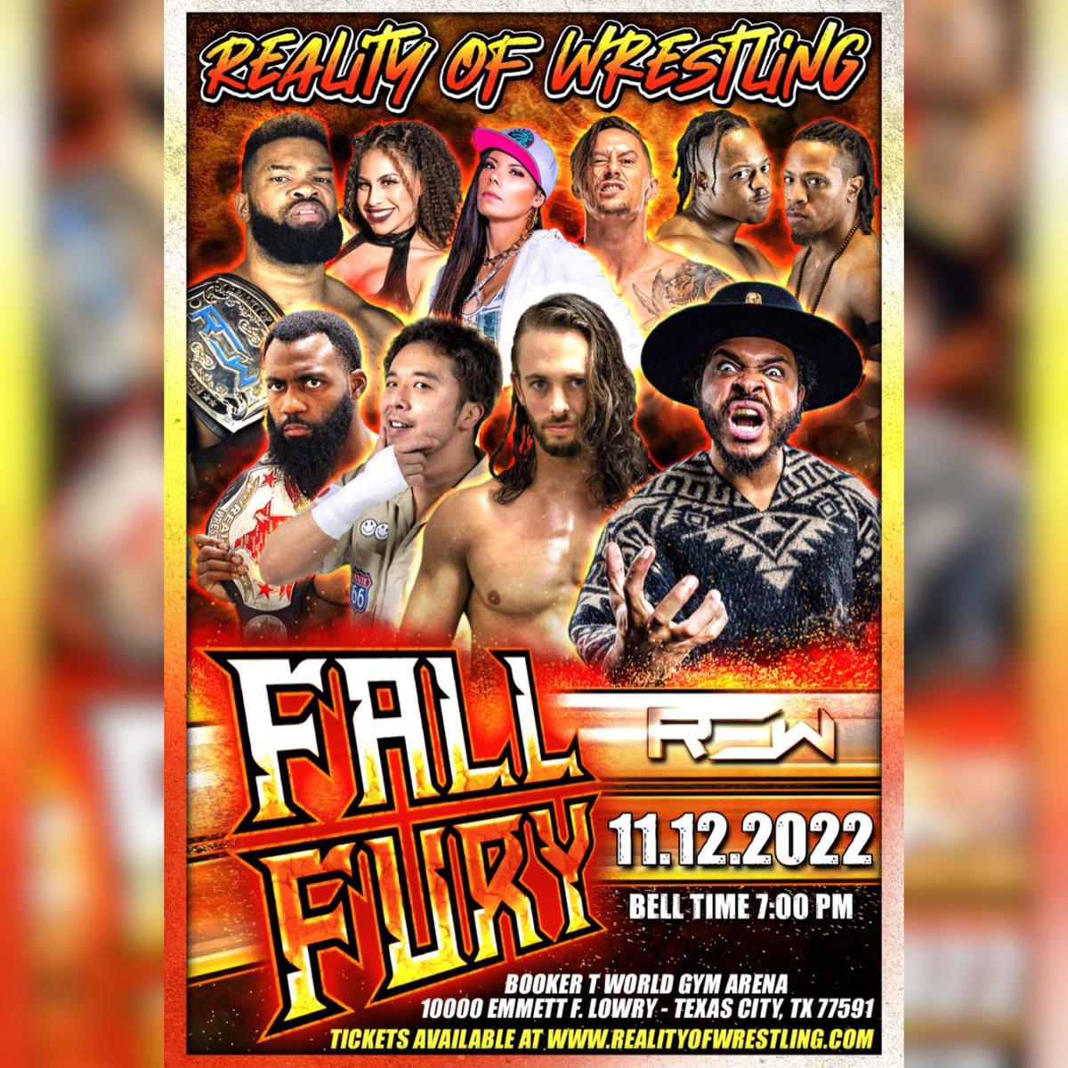 TheOfficialROW's tweet photo. ‼️ Sat, Nov 12th / Texas City, TX ‼️
Who’s ready for out next Television Taping #FallFury on Saturday, November 12th in Texas City, TX at the World Gym Arena?!
10000 Emmett F Lowry Expy
Texas City, Tx 77591
🎫 PICK YOUR SEATS 🎫
https://t.co/Q4UTB4gQDJ https://t.co/d2wyKTSe0P