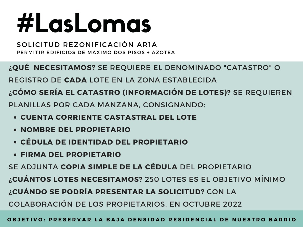 UnidoBarrio's tweet photo. Vamos por la rezonificación de nuestro barrrio!
NO a los edificios altos!
Necesitamos tu firma. Escribinos por acá y coordinamos! https://t.co/Ce0HFH6iFN