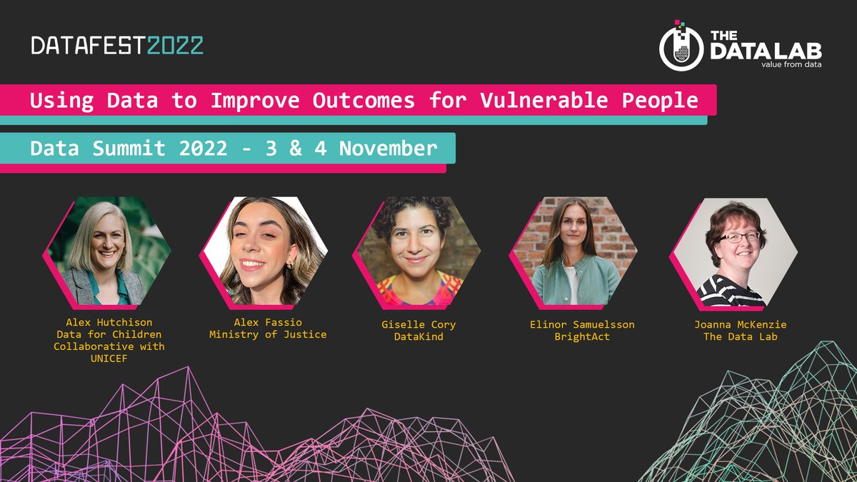 📅3rd Nov, our Director Alex Hutchison will be at the upcoming #DataFest22 taking part in the panel discussion and talking about the innovative ways we use data to improve outcomes for vulnerable people around the world. Booking and information: datafest.global/data-summit/