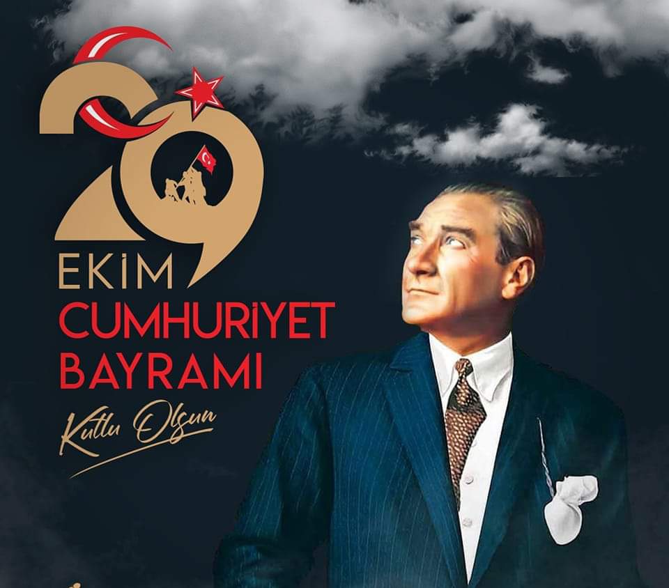 Cumhuriyetimiz kutlu olsun, sonsuza dek var olsun!

#29ekim #29ekimcumhuriyetbayramı #mustafakemalatatürk