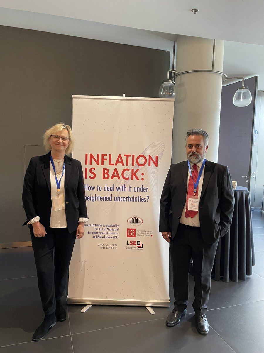 NagyMohacsi's tweet photo. SEE also looks at GREEN central banking on which new ideas were presented at #BankofAlbania @LSEEI #LSEE conf with participation other SEE central banks &amp; @oenb @BirgitNiessner MNB_Hungary @NBS_sk @bnr_ro &amp; @TakatsElod @uni_corvinus (2/2) https://t.co/QvsJCglT8R