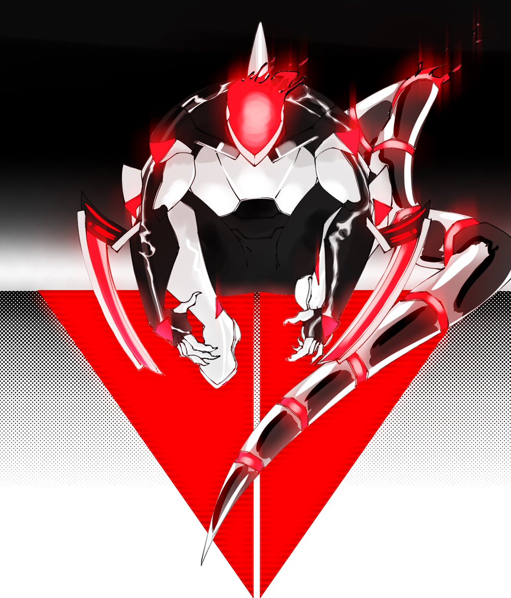 CZYRD's tweet photo. 🔺ON THE REDLINE🔻
>
>
>#return_0, a commission for @2eeillustration https://t.co/UujfyotHHT