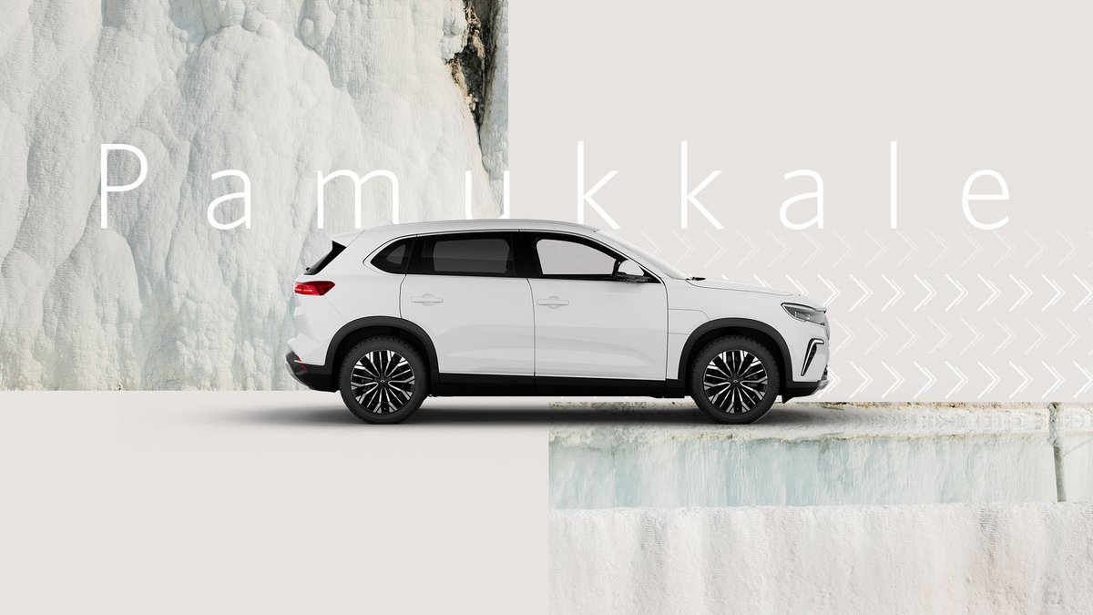 #Pamukkale travertenlerinin göz kamaştıran beyazlığını, C-SUV’un dış renklerinde buluşturduk…



İlhamımızı Türkiye’nin renklerinden aldık.