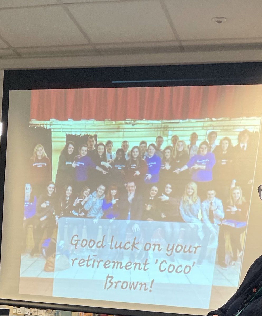 What a team! Huge well done to our lovely young people and Ms McKenna for organising such a fun day for us all 👻🎃 though bittersweet as we said goodbye to Mr Brown. Happy sailing, Coco 🛳️ end of an era for Drumchapel!