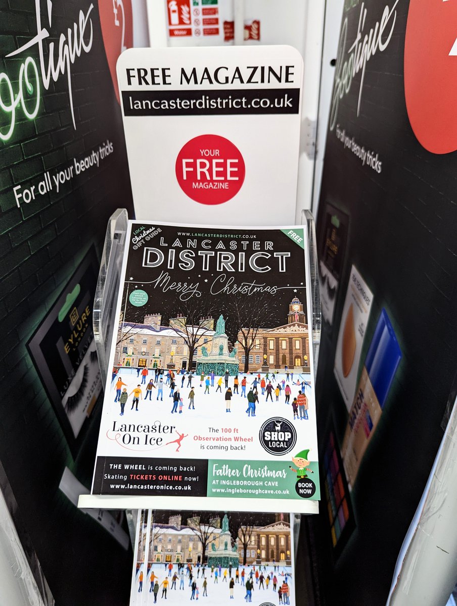 LDMagazine's tweet image. We are sooooooo excited to bring you the Festive 2022 edition of Lancaster District Magazine. Featuring our incredible SHOP LOCAL Christmas Gift Guide showcasing over 325 gifts that you can buy from local shops. Read the magazine here: digital.magmanager.co.uk/Preview/Index/…