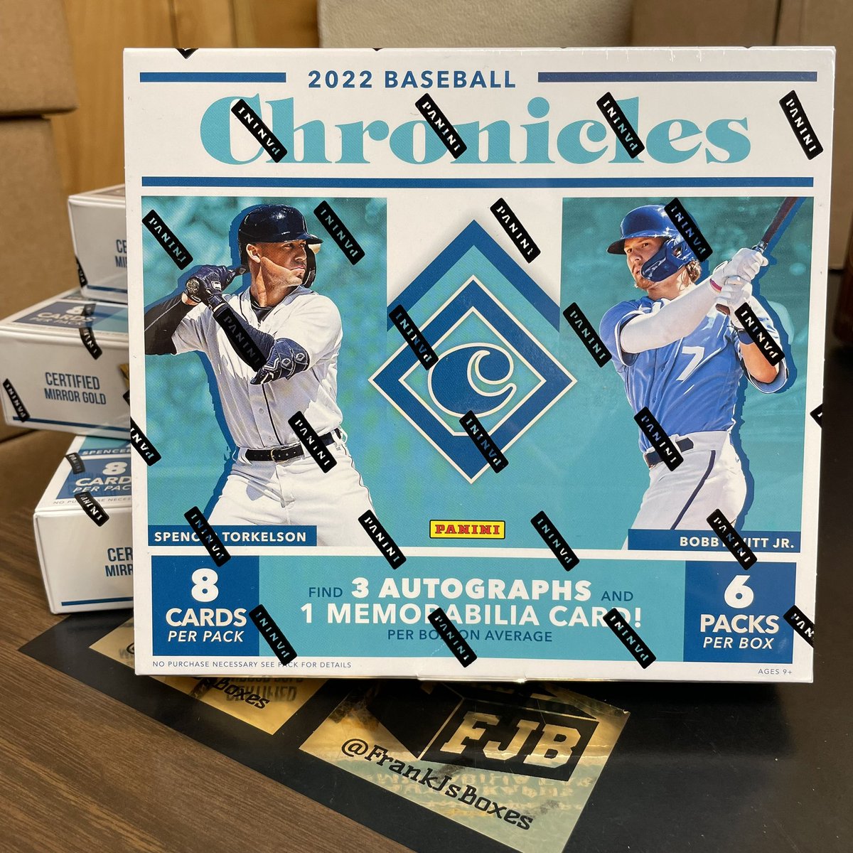 FrankCardMarket's tweet photo. ⚾️⚾️⚾️⚾️⚾️⚾️⚾️⚾️⚾️⚾️⚾️⚾️

------------ Still Available ------------

2022 Panini Chronicles Baseball

$130 shipped, multiple available

Include "Chronicles" after your total amount claimed or your post will be invalid. Thanks https://t.co/seUy699oPw