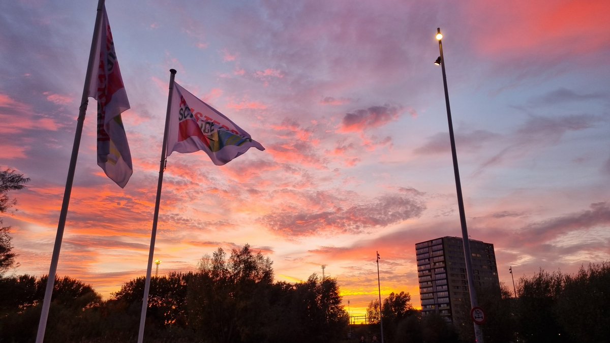 Sunset at Science Park