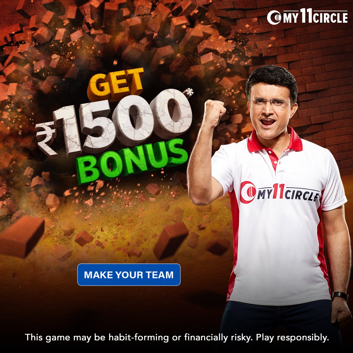 Do you have what it takes to make a perfect team? Join #My11Circle and get Rs.1500* joining bonus. Make your team now. bit.ly/36Ekaf8