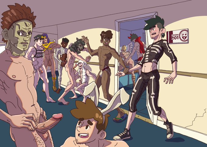 Nothing scary around #NSFW College https://t.co/QhARnboVYu