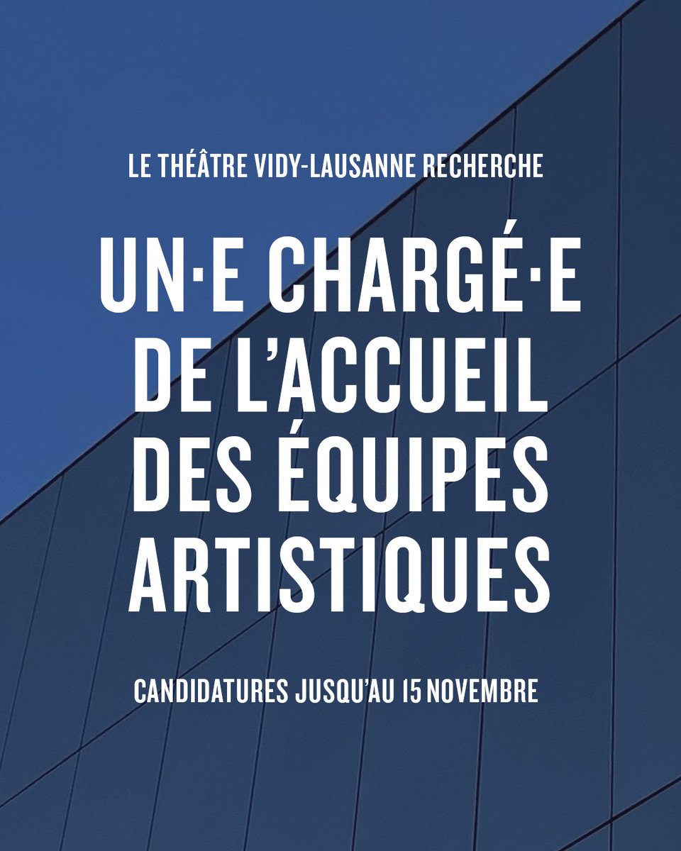 theatredevidy's tweet image. Rejoignez l’équipe 📝
bit.ly/accueil-artist…
