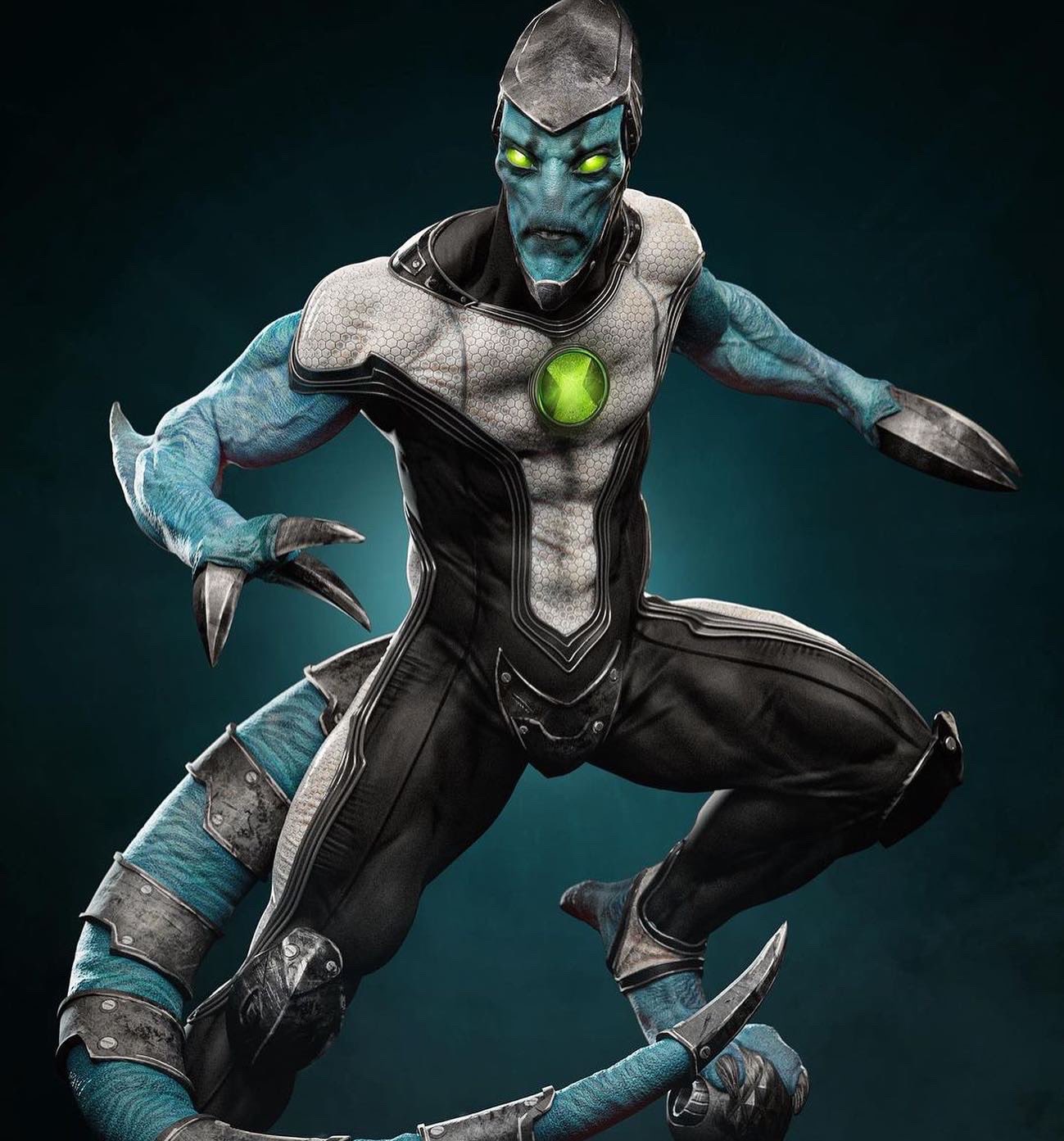 Frame 240 on Twitter "Four arms and XLR8, Ben 10 fanart by Raphael Albero https//t.co